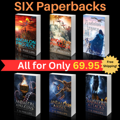 Andalon Saga Paperback Bundle 69.95