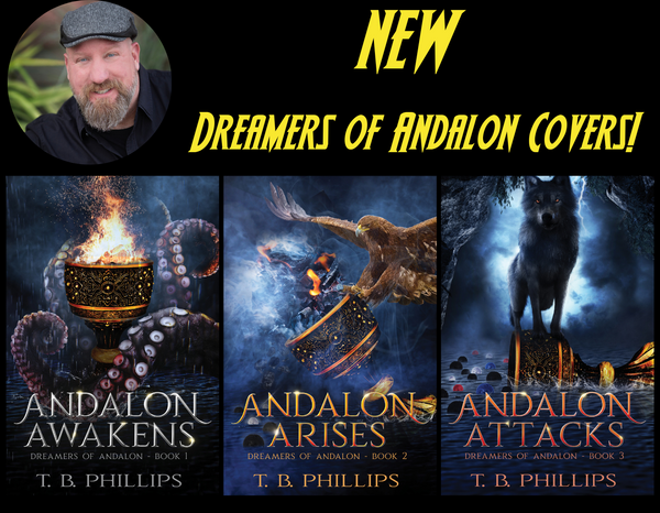 Dreamers of Andalon Paperback New Cover Bundle!